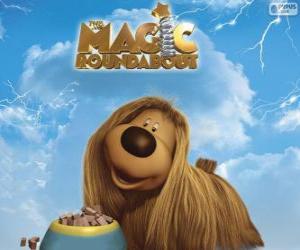 Puzzle Dougal, τα μακριά μαλλιά σκυλί από το The Magic Roundabout